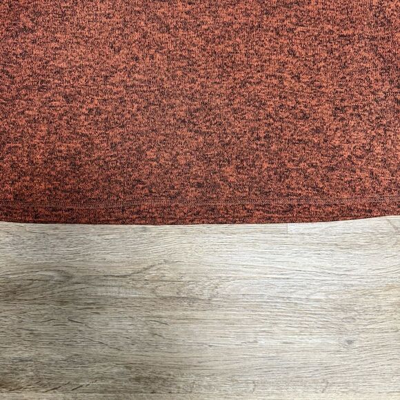 Eddie Bauer Burnt Orange Quarter-Zip Pullover - Picture 2 of 11